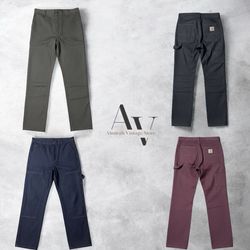 Carhartt rework style double knee pants