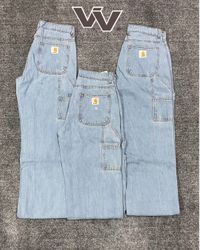 Carhartt reworked style light blue colour pants 13..