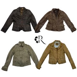 Y2K Britney Era Girl Leather Jacket RW-1368