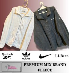 Mélange Premium Brand Fleece comprenant Nike, Adid..