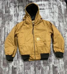 Carhartt Active Rework style camel jackets