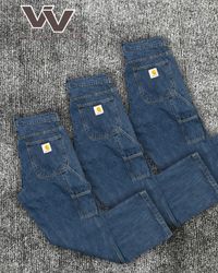 Carhartt reworked style dark blue colour pants 131..
