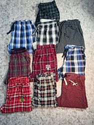 pantaloni da pigiama in flanella e cotone 10 pezzi