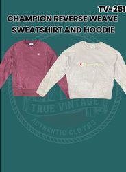 Champion reverse weave Sweatshirt and hoodie Tv-25..