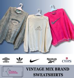 Mix Brand Vintage Sweatshirts (Nike, adidas, Reebo..