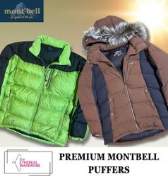 Premium Montbell Puffer Jackets