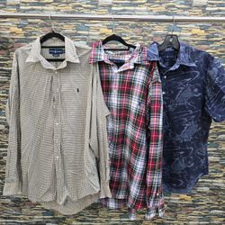 AVG-0040 Ralph Lauren Button Up Shirts