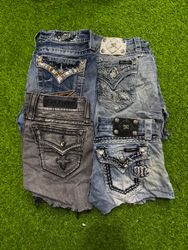 Shorts Miss me rock revival et true religion