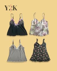 Y2K Vault Cami Set (Yv-522)
