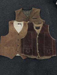 Vintage Suede Gilets