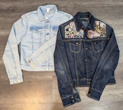 1396 - Vestes en denim vintage recyclées Riot