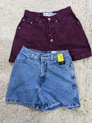 デニムレディースショーツミックス