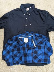 リーバイス フルスリーブ シャツ ミックス