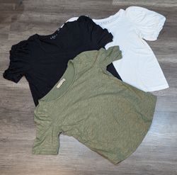 1412 - ロフト プレーン & プリント Tシャツ