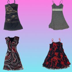 Y2K Maxikleider (TS-1809)