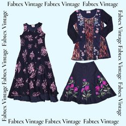 (FV-712) Dark Floral Romance Y2K Bundle