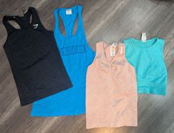 1421 - Gymshark Tank Top & Crop Top
