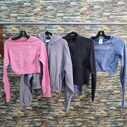 AV-0507 Lululemon e GymShark Crop Tops