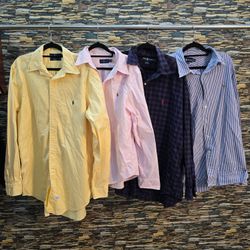 AVG-0043 Camisas de Botão Ralph Lauren