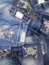 Jeans de diseñador (brand) Denim Couture, guess, e..