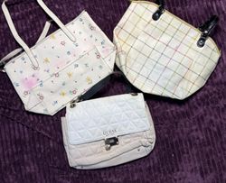 Coach und Guess Taschen