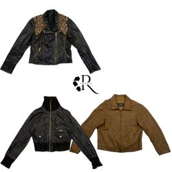 Y2K Britney Era Girl Leather Jacket RW-1374