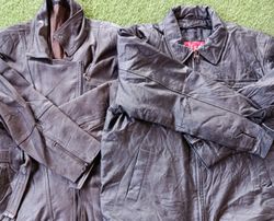 Jaqueta de couro 7Pcs (3686)