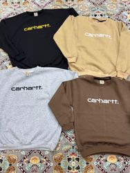 Carhartt Rework style sweatshirts