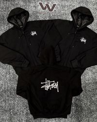 Veste active brodée retravaillée Stussy 1512