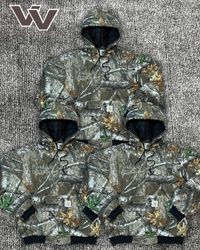 Vestes à capuche real tree relookées Carhartt 1512