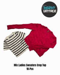 Ladies knitted Crop Tops (A3)