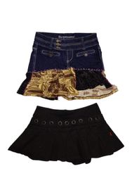 Y2K DENIM MINI SKIRTS