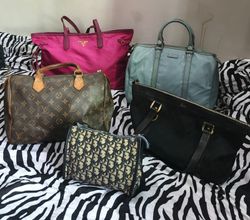 Vintage branded bags