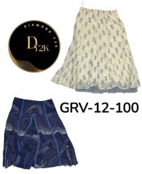 Vintage Y2K Cotton Skirt – Classic 2000s Fashion L..