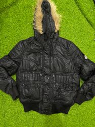 Jaquetas de pele femininas Y2K