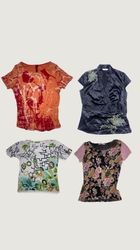 Y2k soft Girl Blouse (M-198)