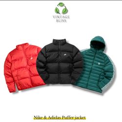 Piumino Nike & Adidas