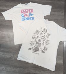 1455 - Camisetas blancas impresas de estilo vintag..