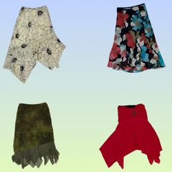 Y2K Maxi Floral Skirts (TS-1815)