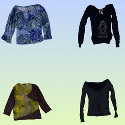 Y2K mix Full sleeve Tops (TS-1817)