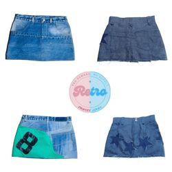 Collection de jupes rêvées upcyclées (R)