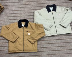 Jaquetas Carhartt Detroit Camel/Beige Rework Style