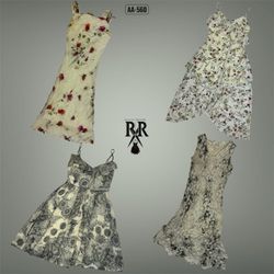 Y2K Iconic Girl Floral Summer Dresses (AA-560)