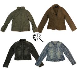 Y2K Era Cyber Girl Denim Jaket RW-1379