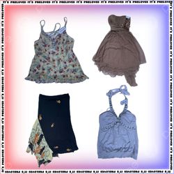 ロマンチックコメディの主人公セット - トップス、ドレス、スカート (SS-1726)