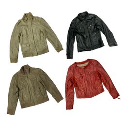 Y2K Moto Babe Leather Jackets