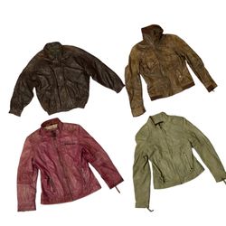 Giubbotti in pelle vintage Y2K audaci