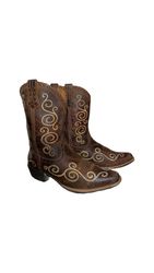 MV337# Good Quality Vintage Cowboy Boots.