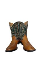 MV340# Botas de Cowboy Vintage de Super Qualidade