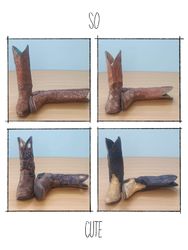 JA 0256 Vintage Cowboy Boots